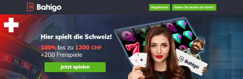 Bahigo Casino Schweiz - Exklusive Online Casino Erfahrungen für Schweizer