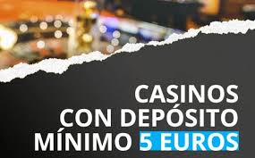 Casino con Deposito Minimo 5 Euro Scopri le Migliori Offerte